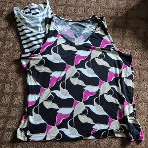 Tank Tops Plus Size 1X Flowy Fabric Nine West Bundle